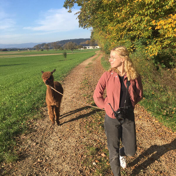 Vici mit Hund